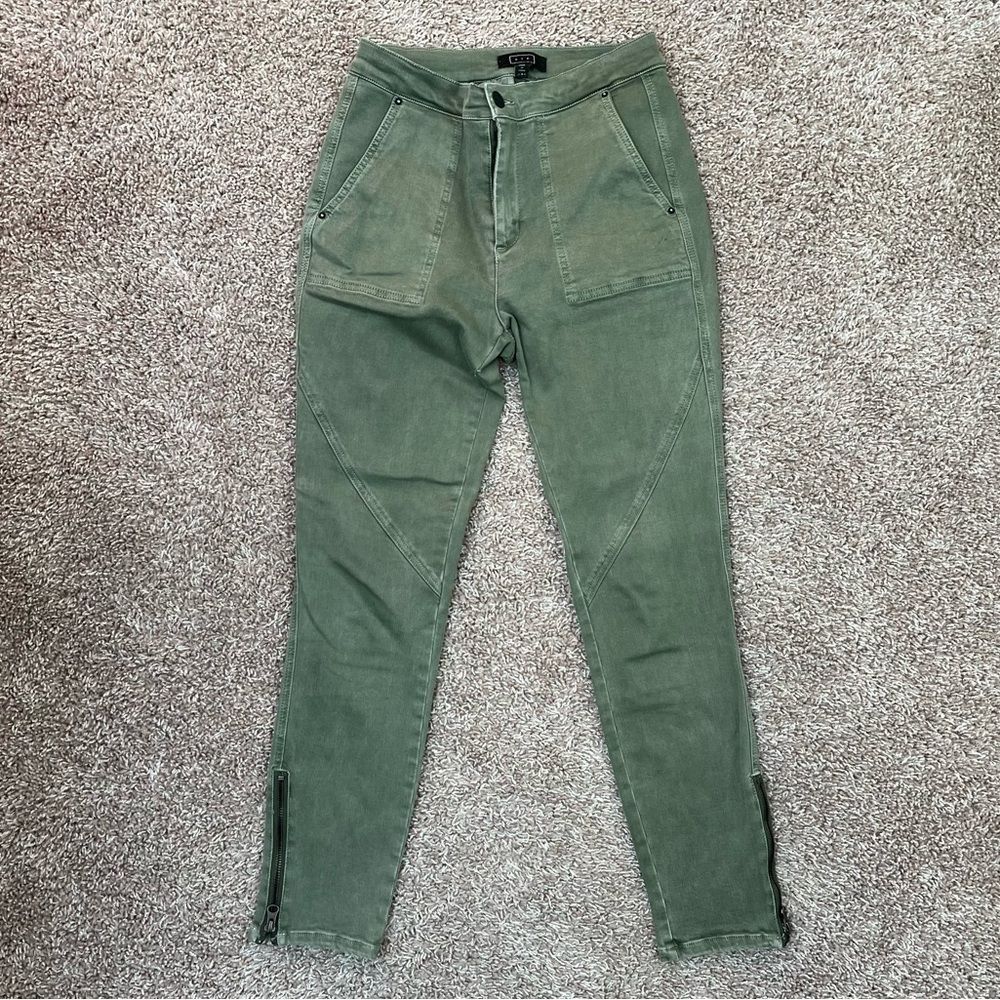 AYR Skinny Zipper Ankle Jeans